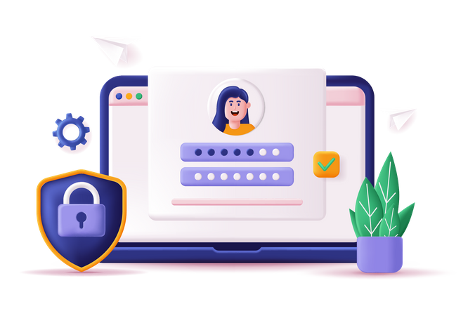 Forgot Password Illustration